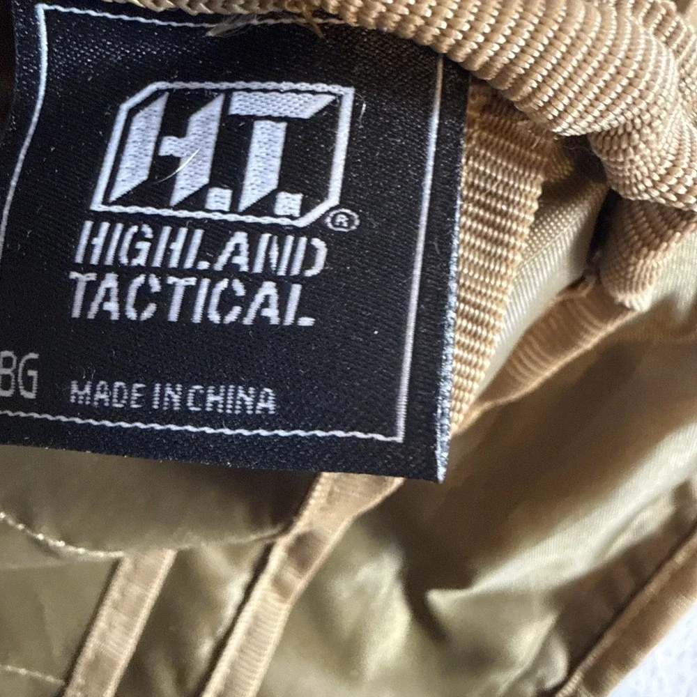 HIGHLAND TACTICAL Butt Pack Mobility Waist Fanny‎ Pack Tactical CCW Dark Desert